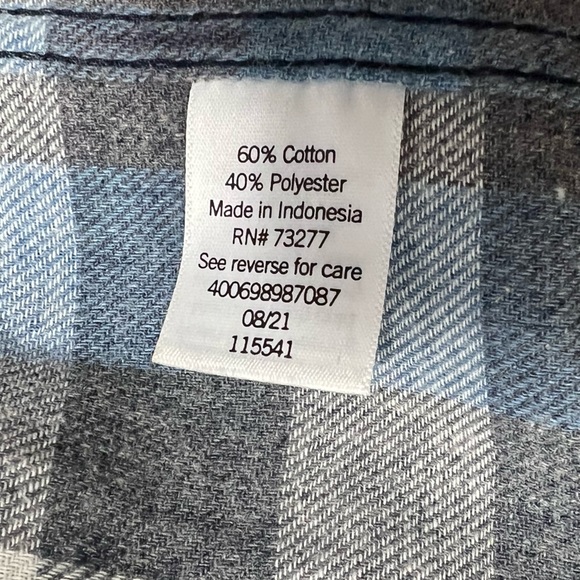 Griswold Family Christmas Moose Glass Upcycled Graphic Flannel - Picture 9 of 9